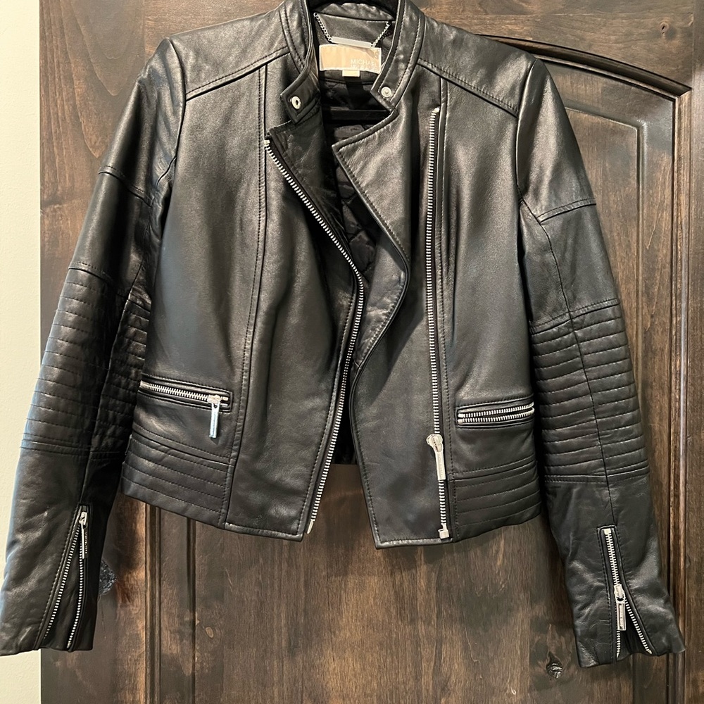 Michael Kors leather jacket